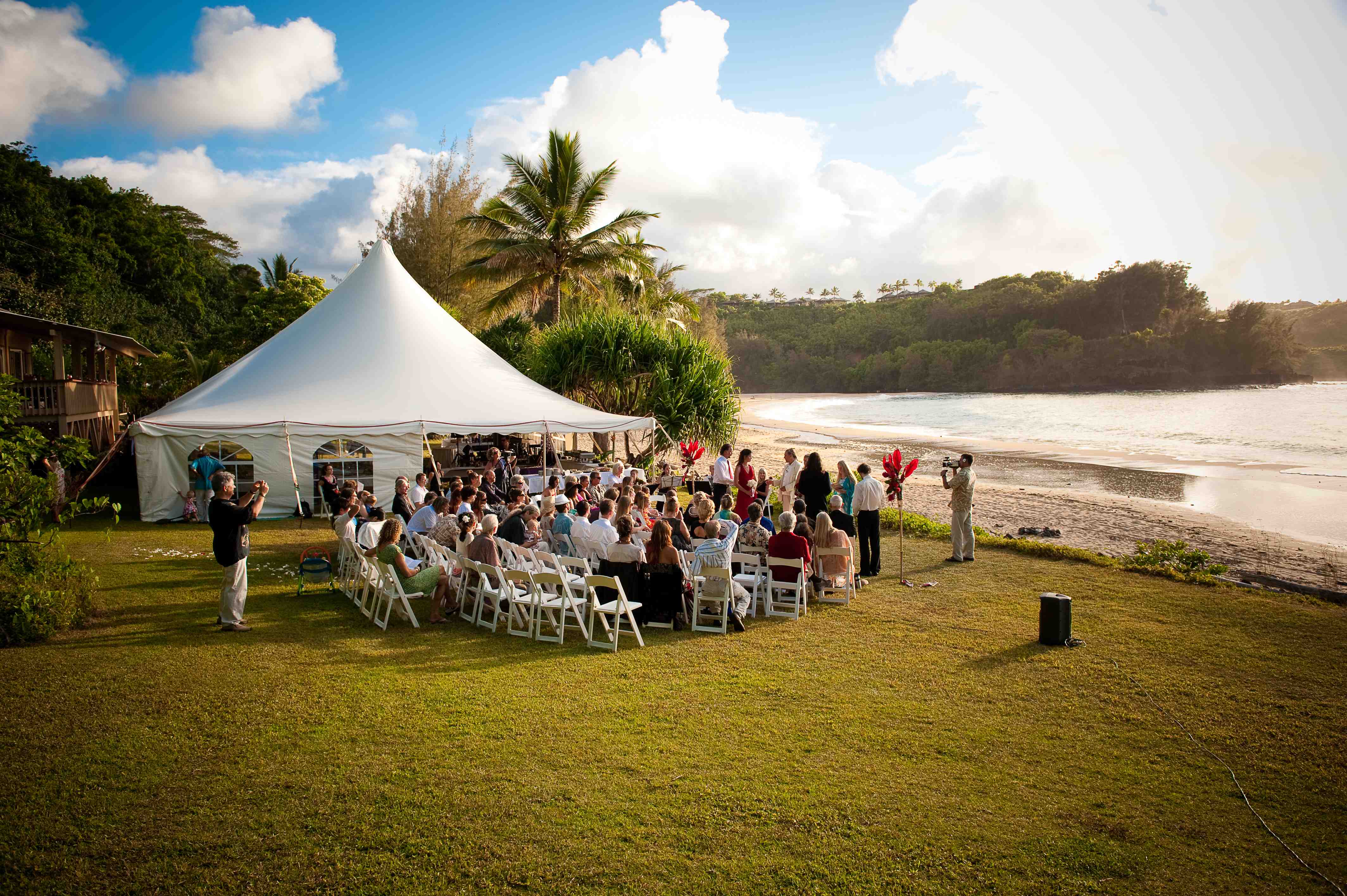 Wedding Reception on Kauai