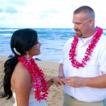 Pink plumeria leis